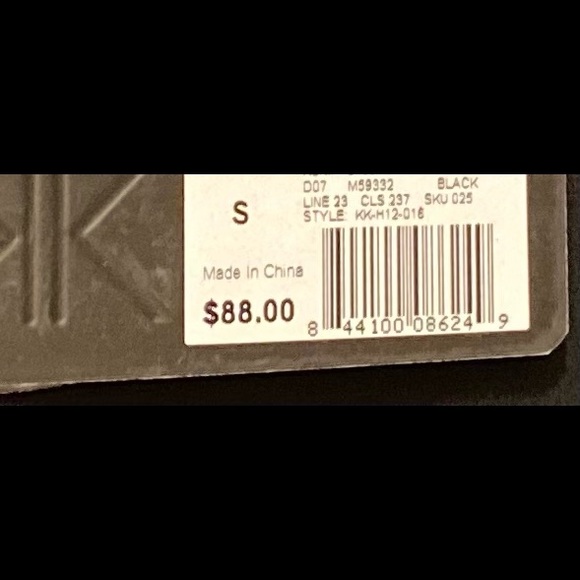 Kardashian Kollection Black long sleeved tunic - Picture 2 of 5